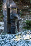 Old water pump in the old pottong sheds