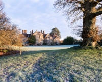 Winter at Borde Hill House, Haywards Heath, West Sussex
