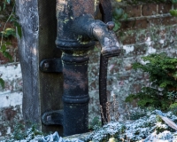 Old water pump in the old pottong sheds