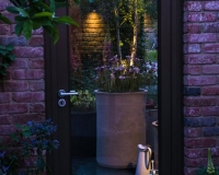 Pathway leading up to a Lean to conservatory
