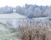 The Gothic Temple at Painshill Park landscape garden