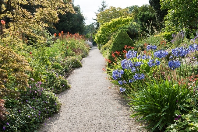 The Paradise walk at Borde hill garden